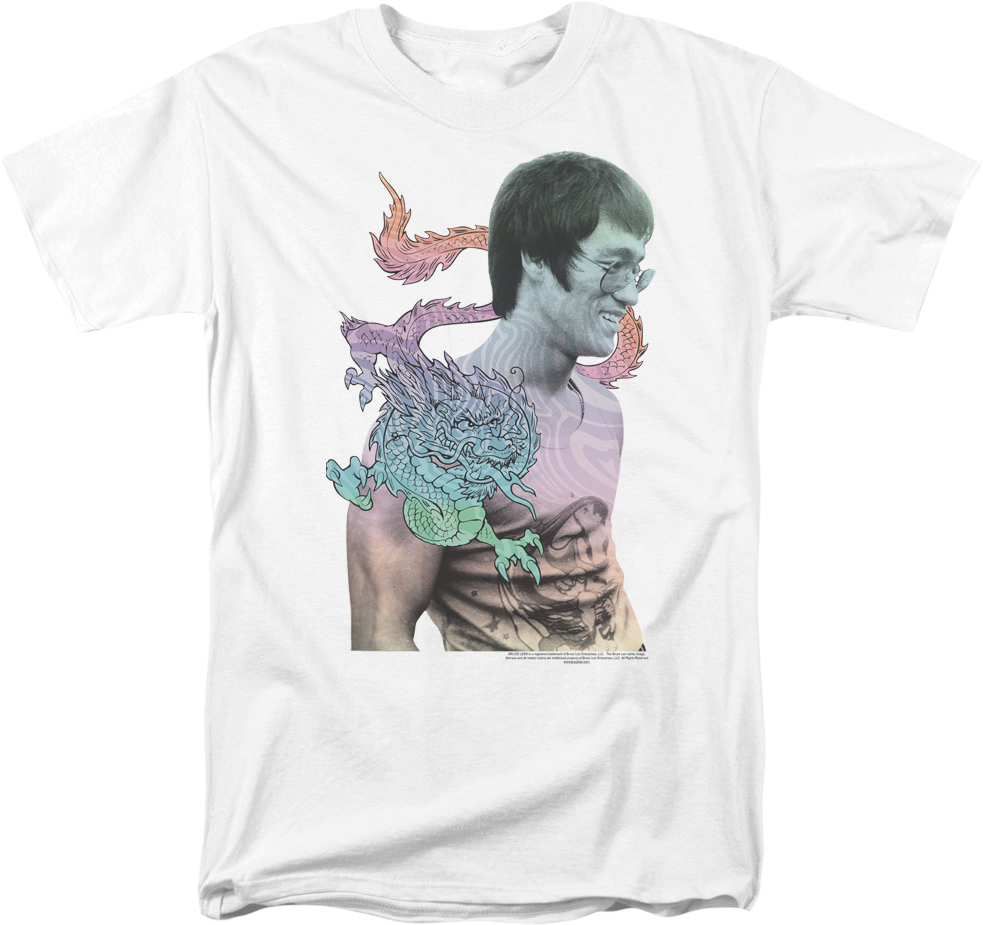 Legendary Dragon Bruce Lee T-Shirt product image 1