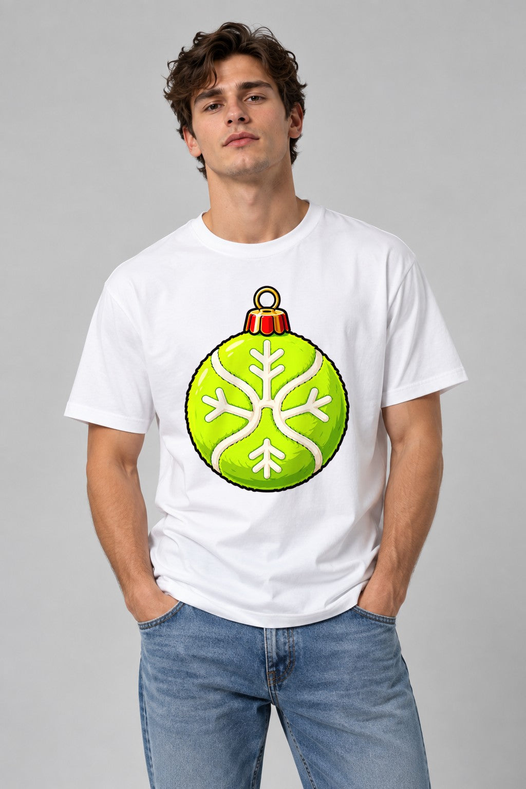 Lime Ornament Snowflake product image 1