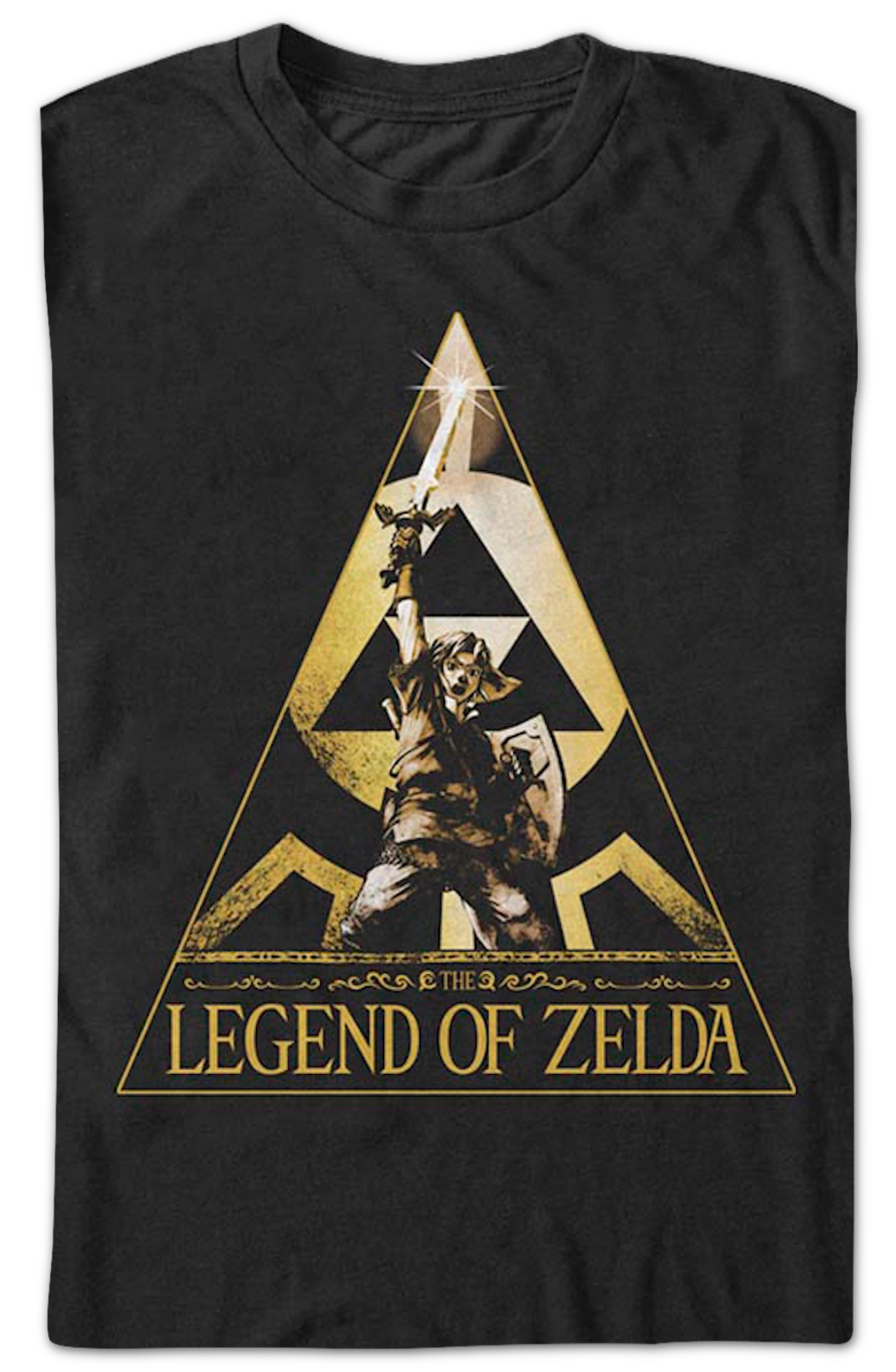 Link Triangle Legend of Zelda Nintendo T-Shirt product image 2