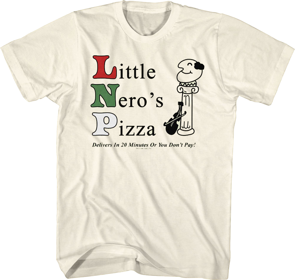 Little Nero's Pizza Home Alone T-Shirt product image 1