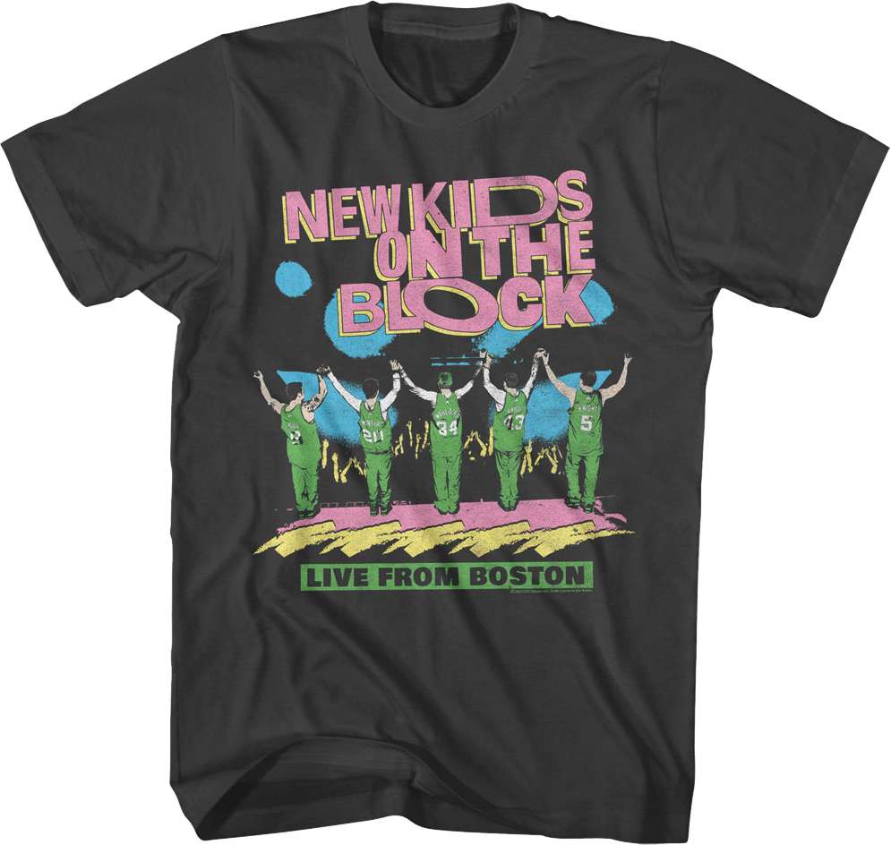 Live From Boston New Kids On The Block T-Shirt product image 1