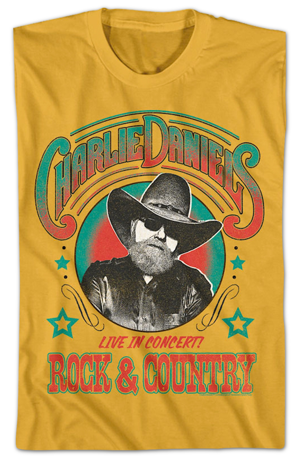 Live In Concert Charlie Daniels T-Shirt product image 2