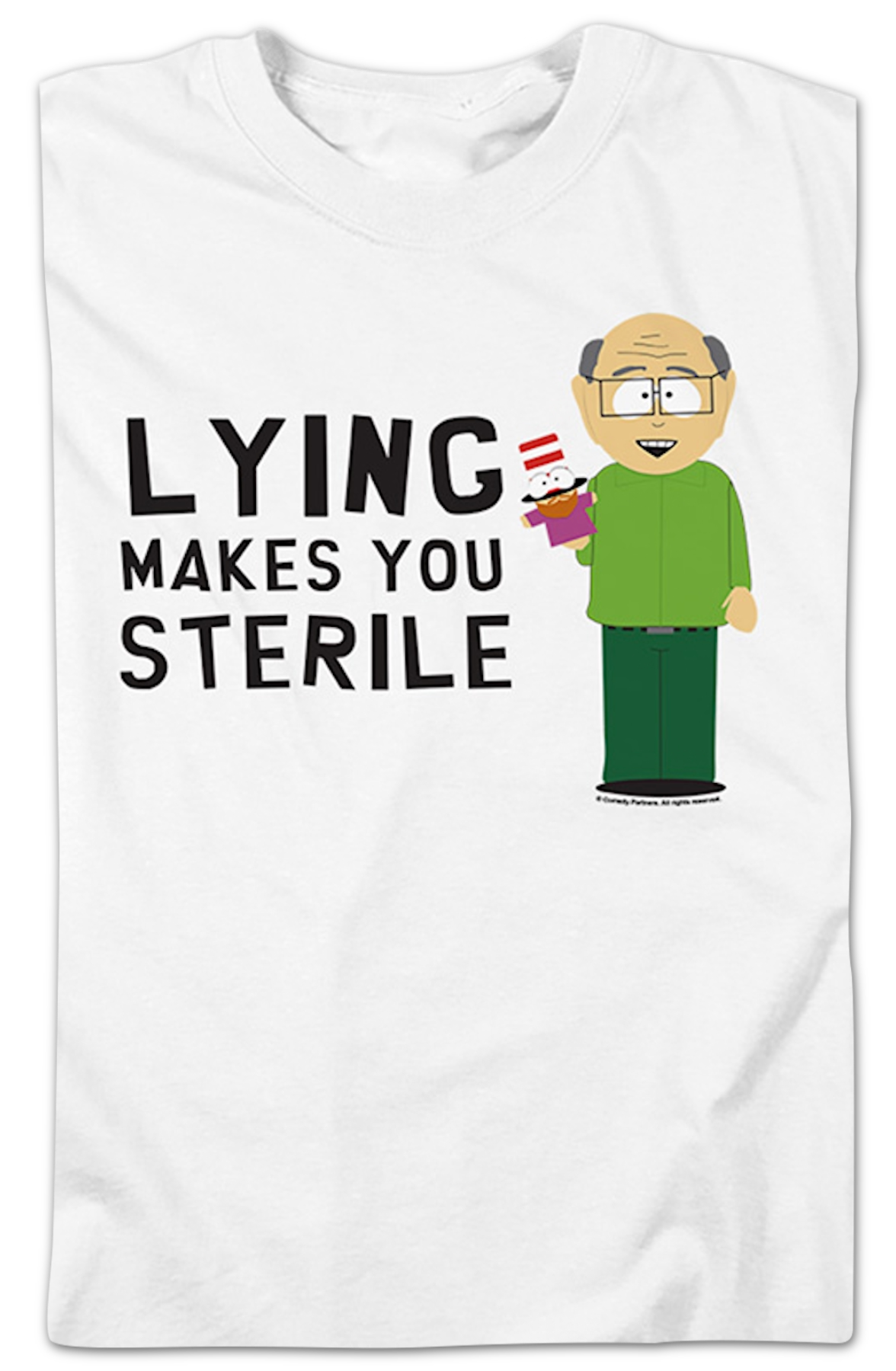 Lying Makes You Sterile South Park T-Shirt product image 2