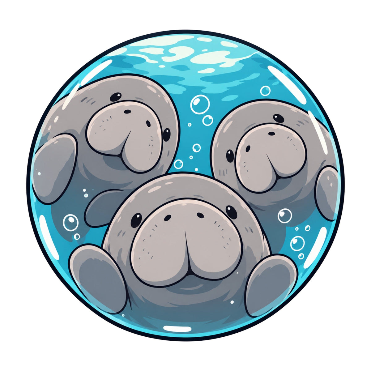 Manatee Family Circle product image 3