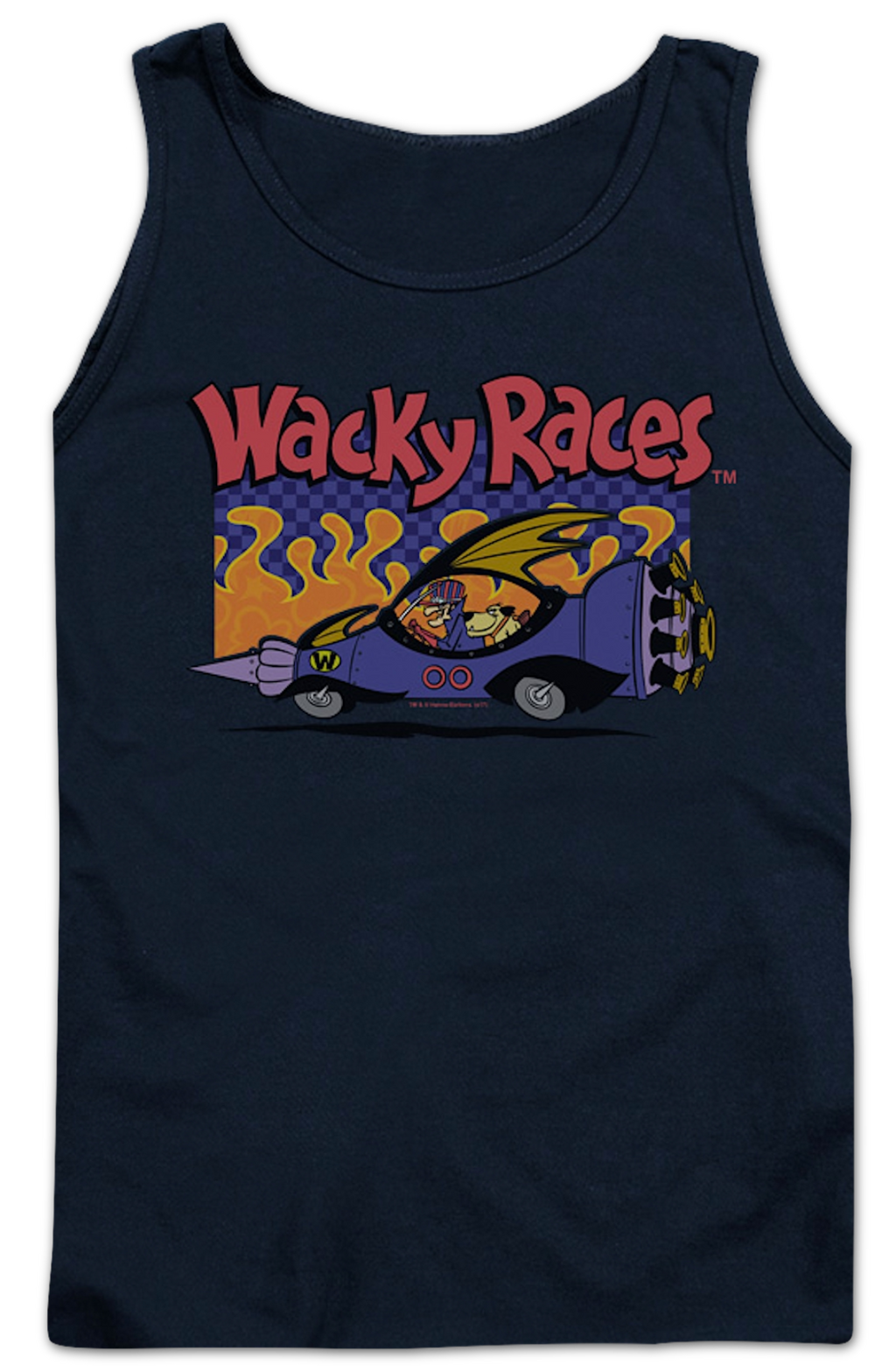 Mean Machine Wacky Races Tank Top