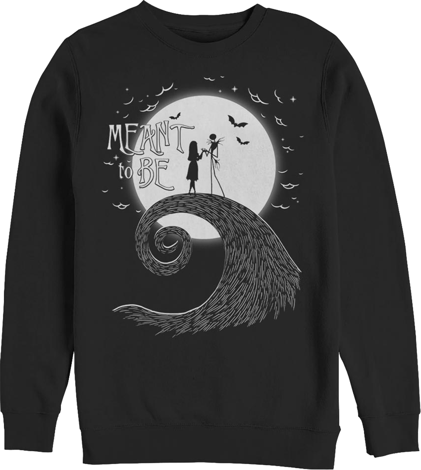 Meant To Be Nightmare Before Christmas Sweatshirt product image 1