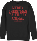 Merry Christmas Ya Filthy Animal Home Alone Sweatshirt product image 1
