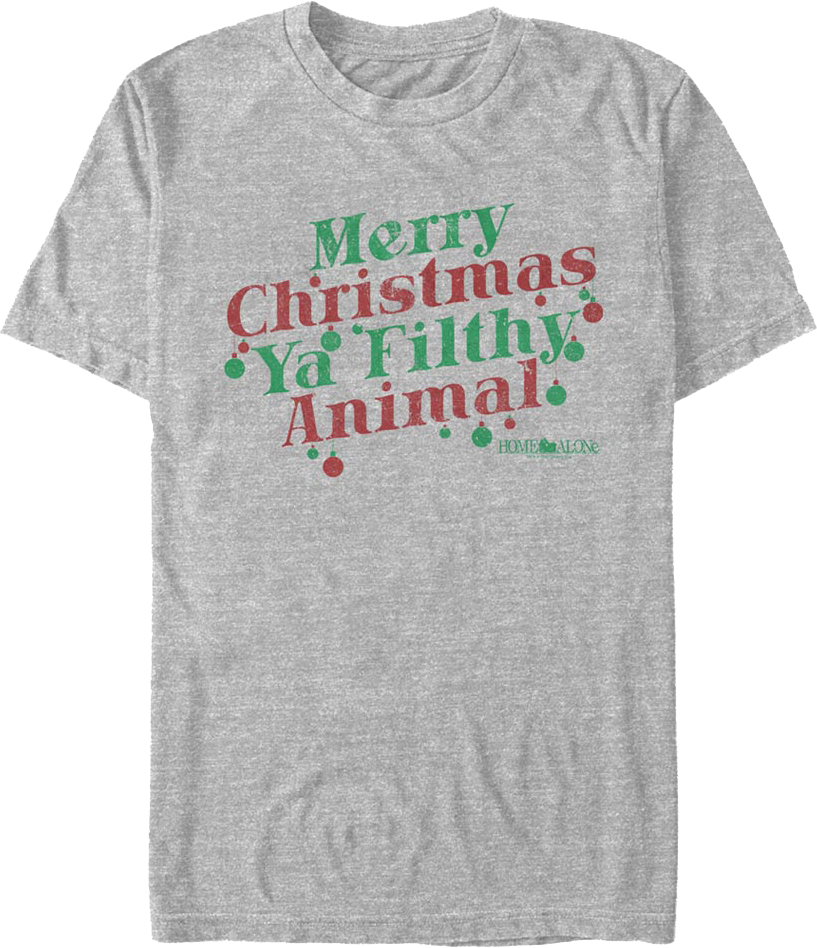 Merry Christmas Ya Filthy Animal Ornaments Home Alone product image 1