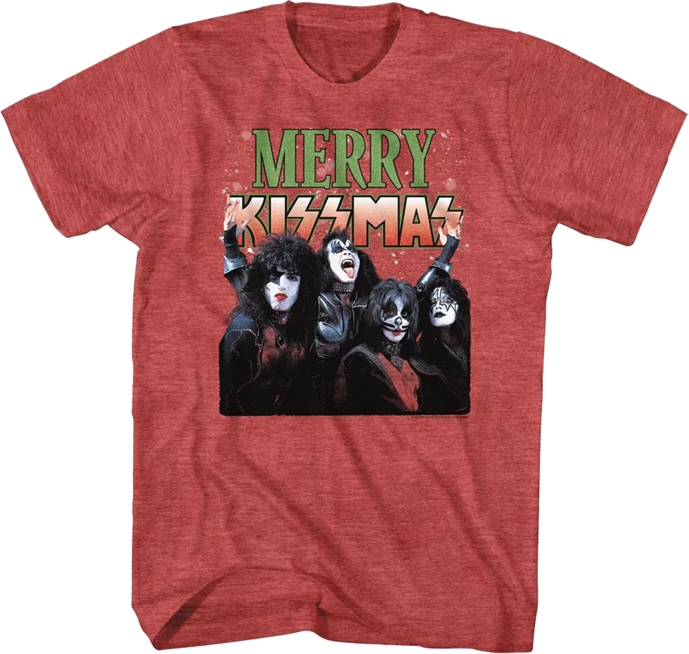 Merry Kissmas KISS T-Shirt product image 1