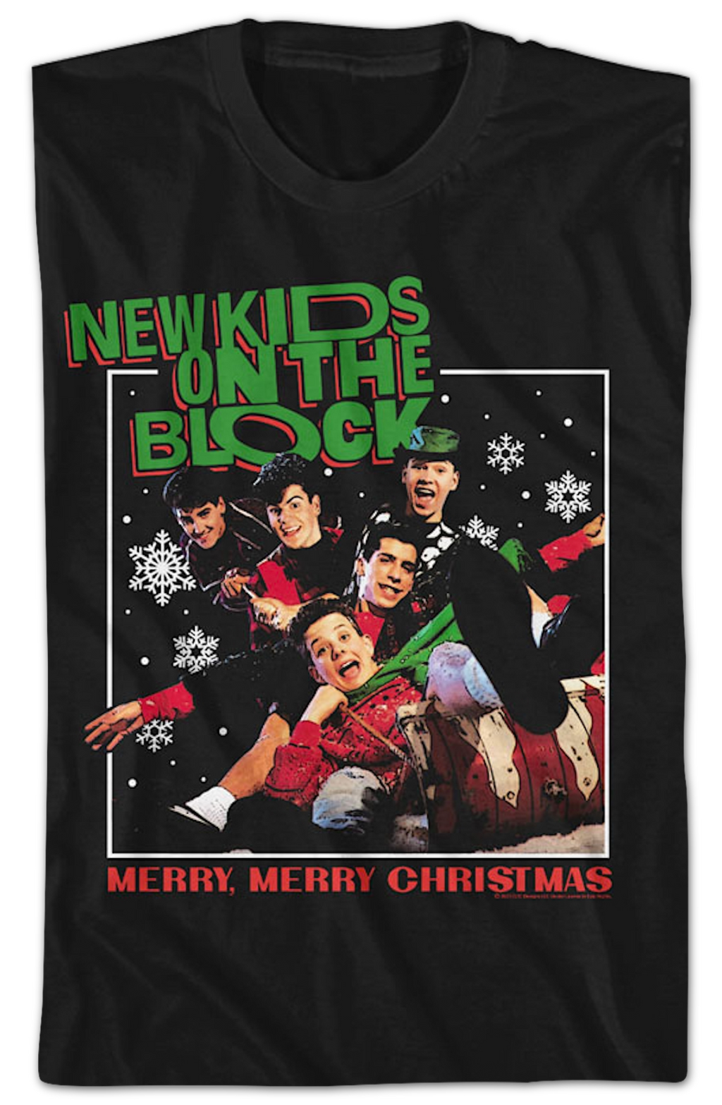 Merry, Christmas New Kids On The Block T-Shirt product image 2