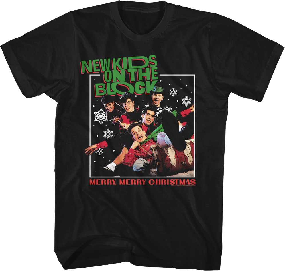 Merry, Christmas New Kids On The Block T-Shirt product image 1