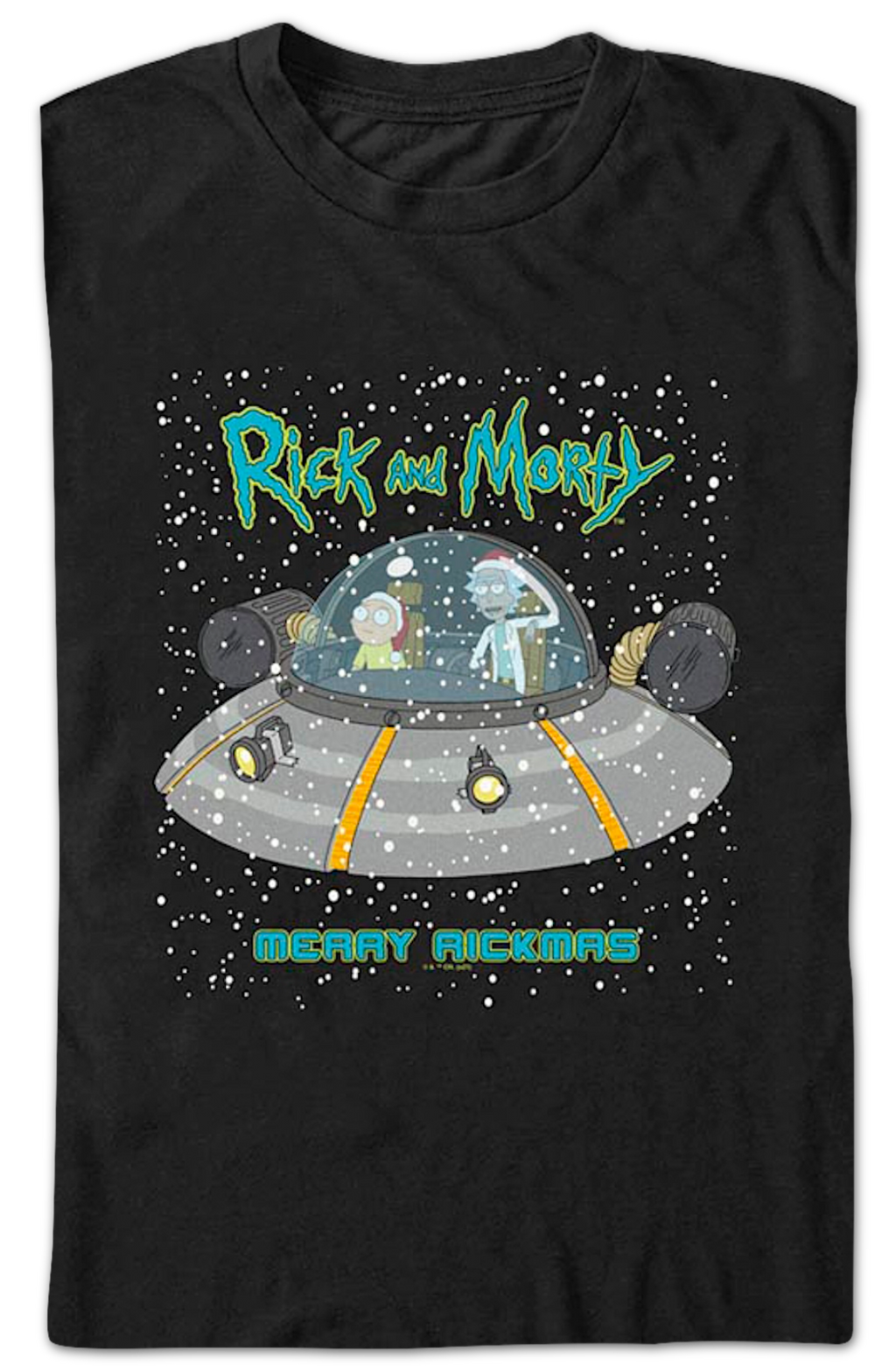 Merry Rickmas Rick And Morty T-Shirt product image 2