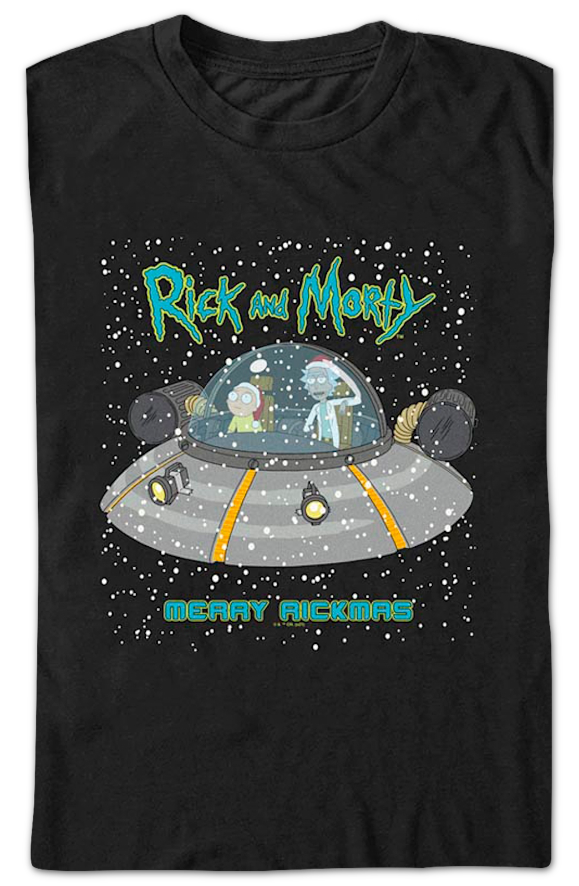 Merry Rickmas Rick And Morty T-Shirt product image 2
