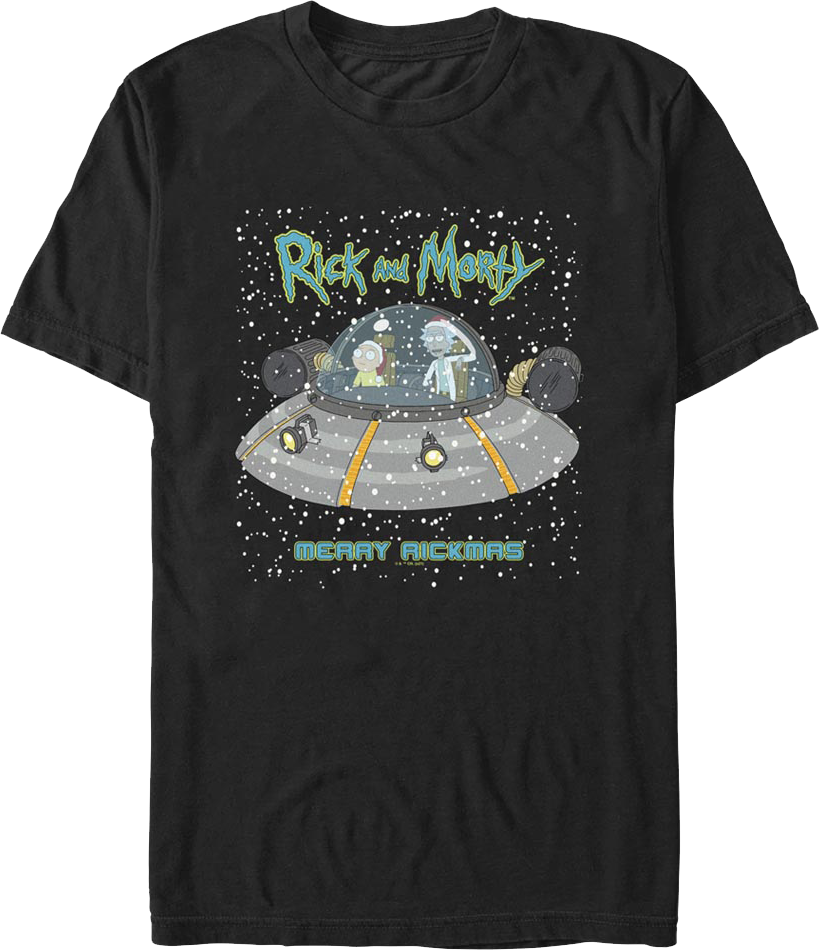 Merry Rickmas Rick And Morty T-Shirt product image 1