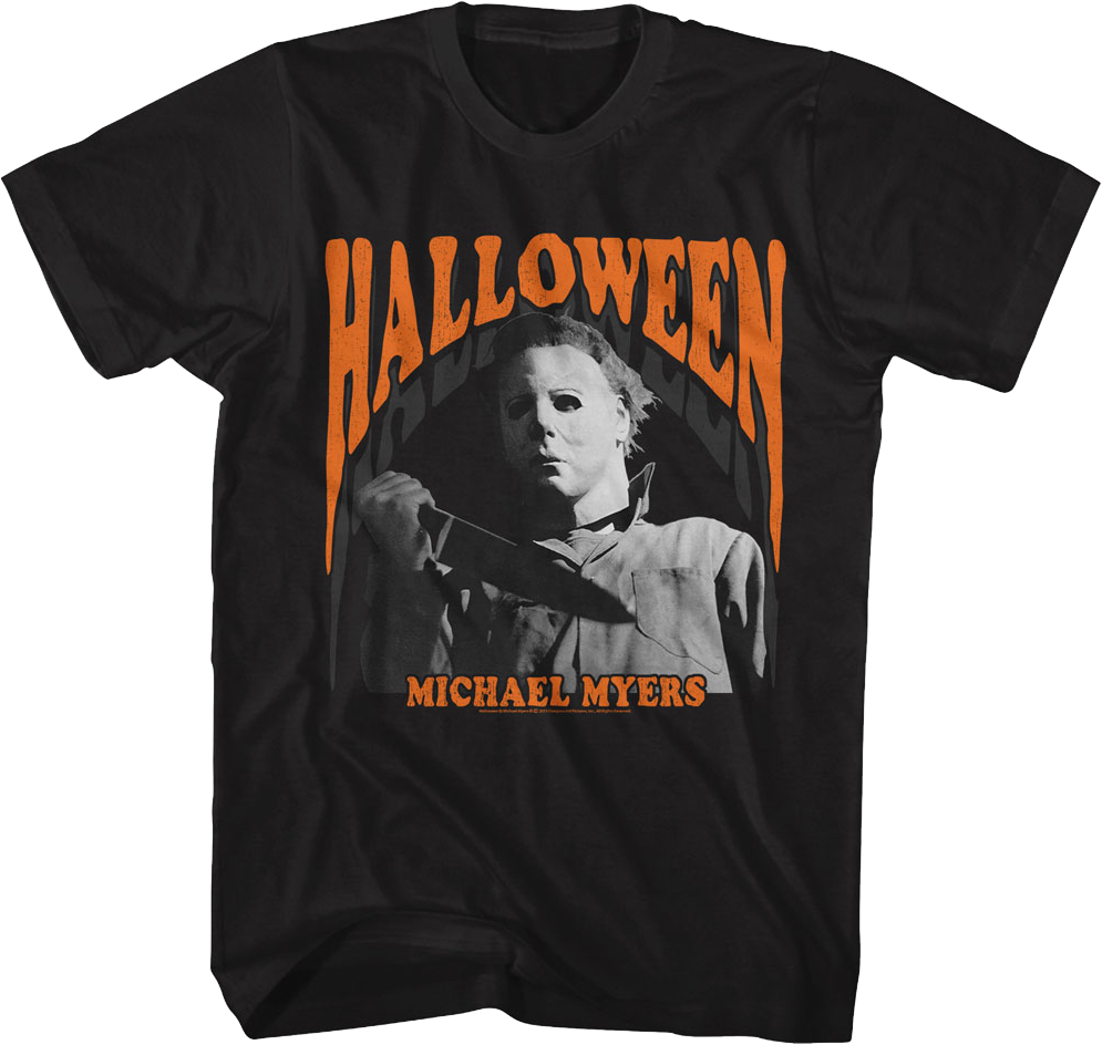 Retro Michael Myers Halloween T-Shirt product image 1