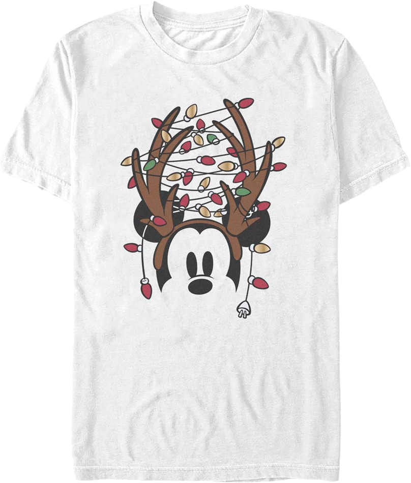 Mickey Mouse Antlers Disney T-Shirt product image 1