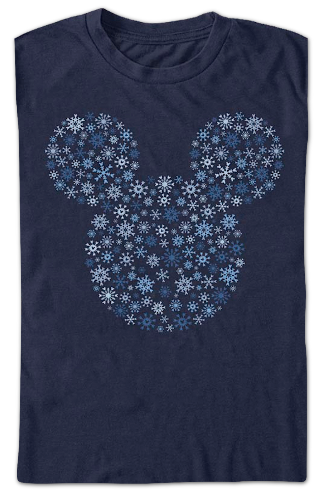 Snowflakes Design Mickey Mouse T-Shirt product image 2