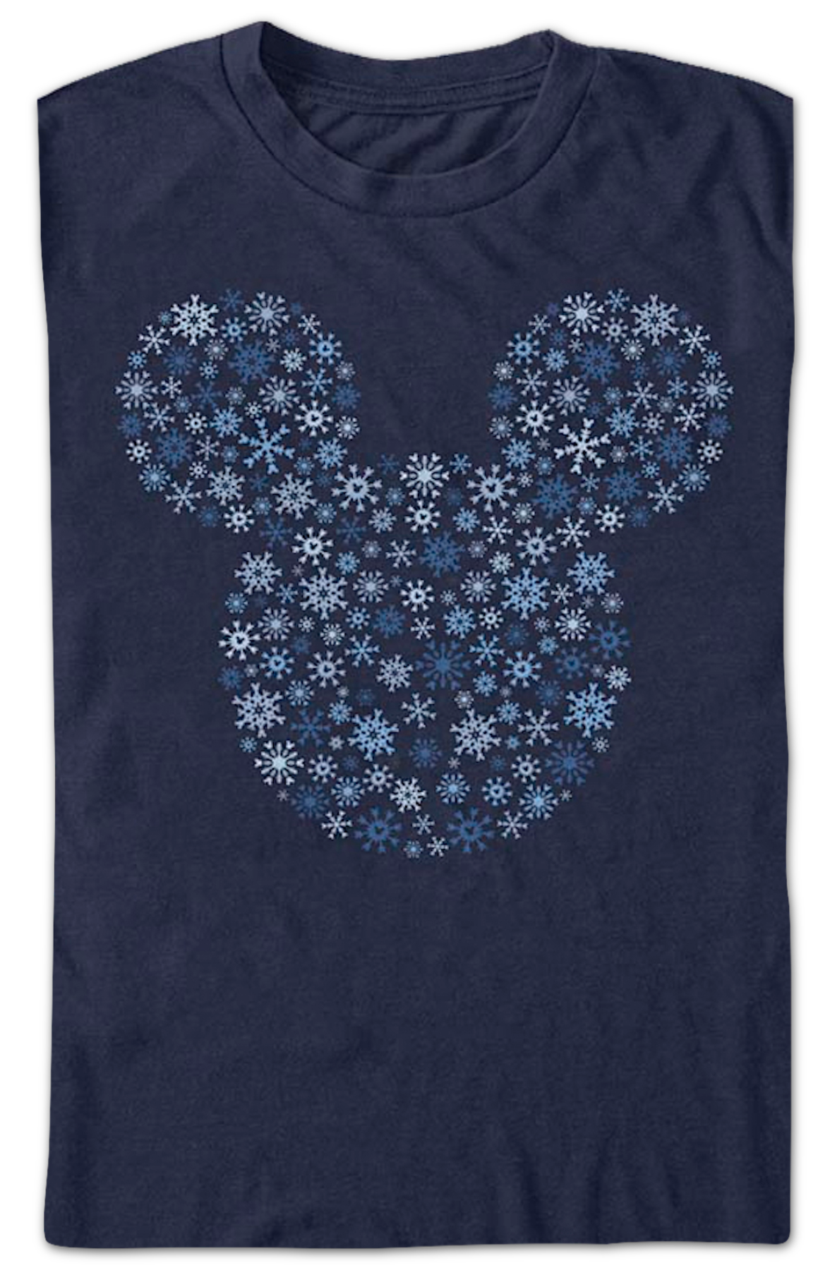 Snowflakes Design Mickey Mouse T-Shirt product image 2