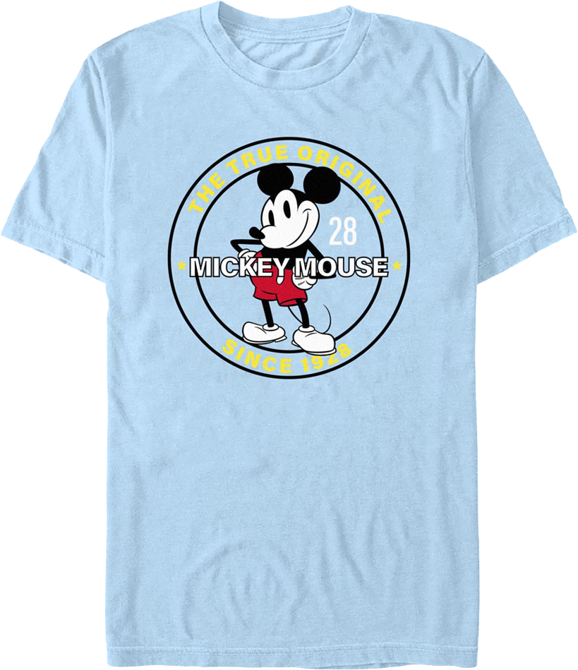 Mickey Mouse The True Original Since 1928 Disney T-Shirt product image 1