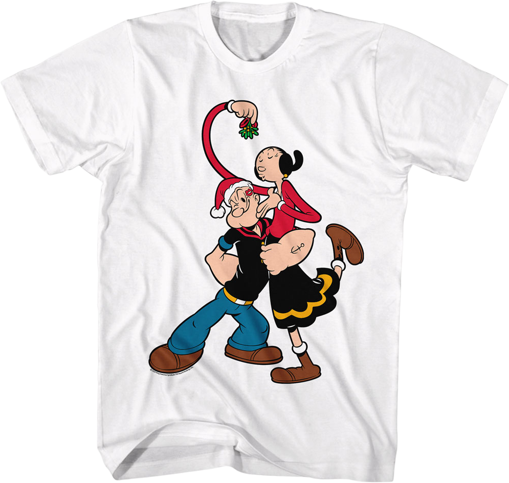 Mistletoe Popeye T-Shirt product image 1