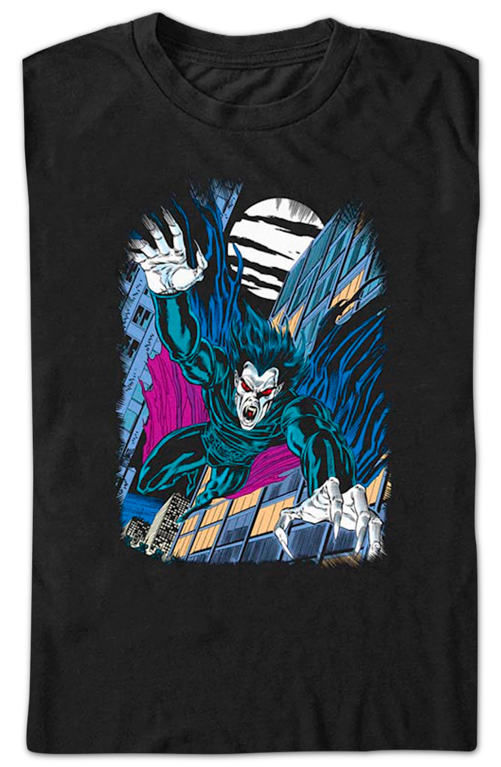 Morbius Vampire Leap Marvel Comics T-Shirt product image 2
