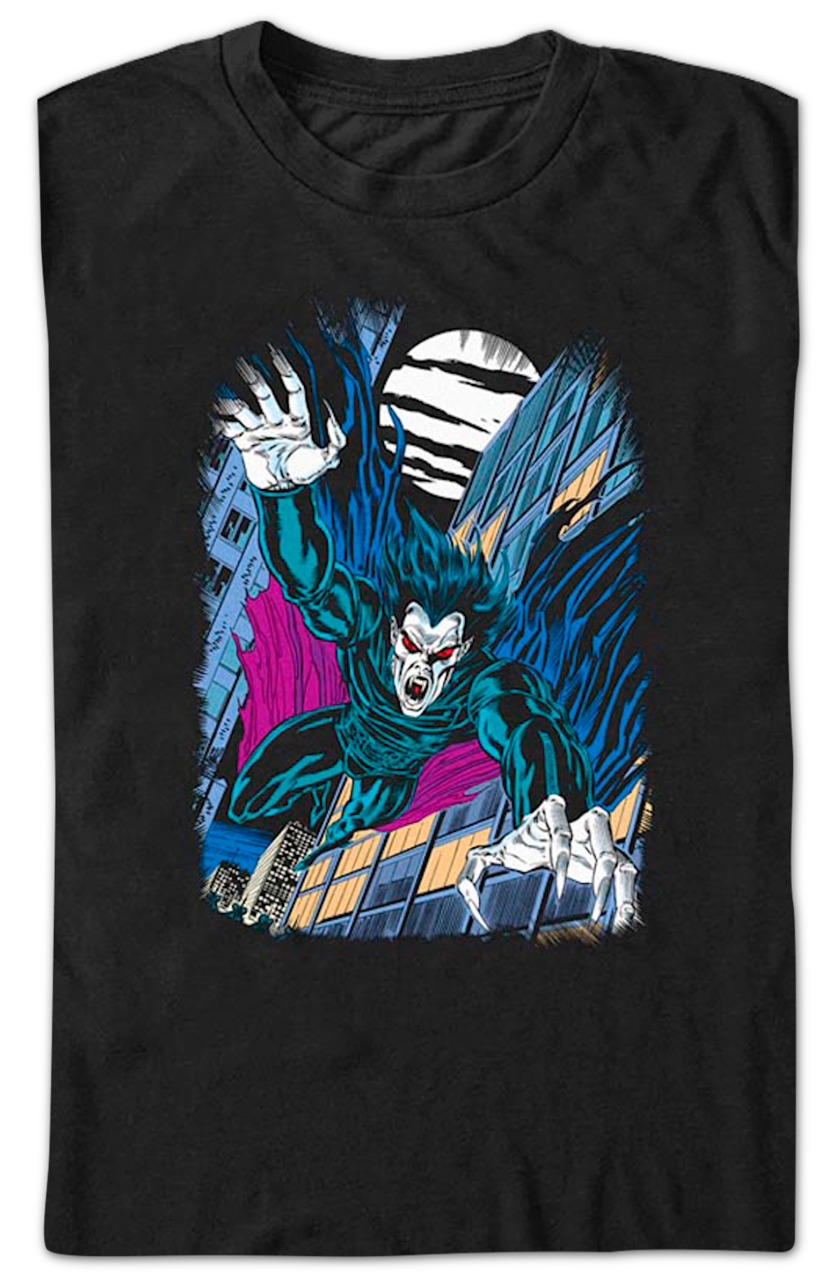 Morbius Vampire Leap Marvel Comics T-Shirt product image 2