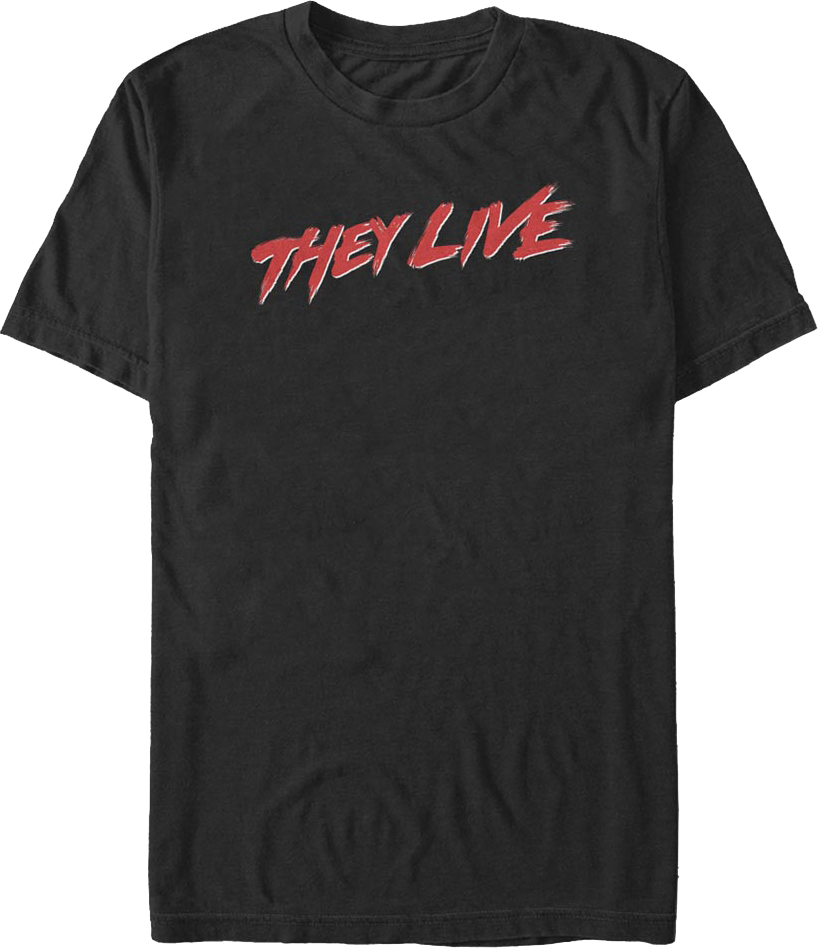 Movie Logo They Live T-Shirt product image 1