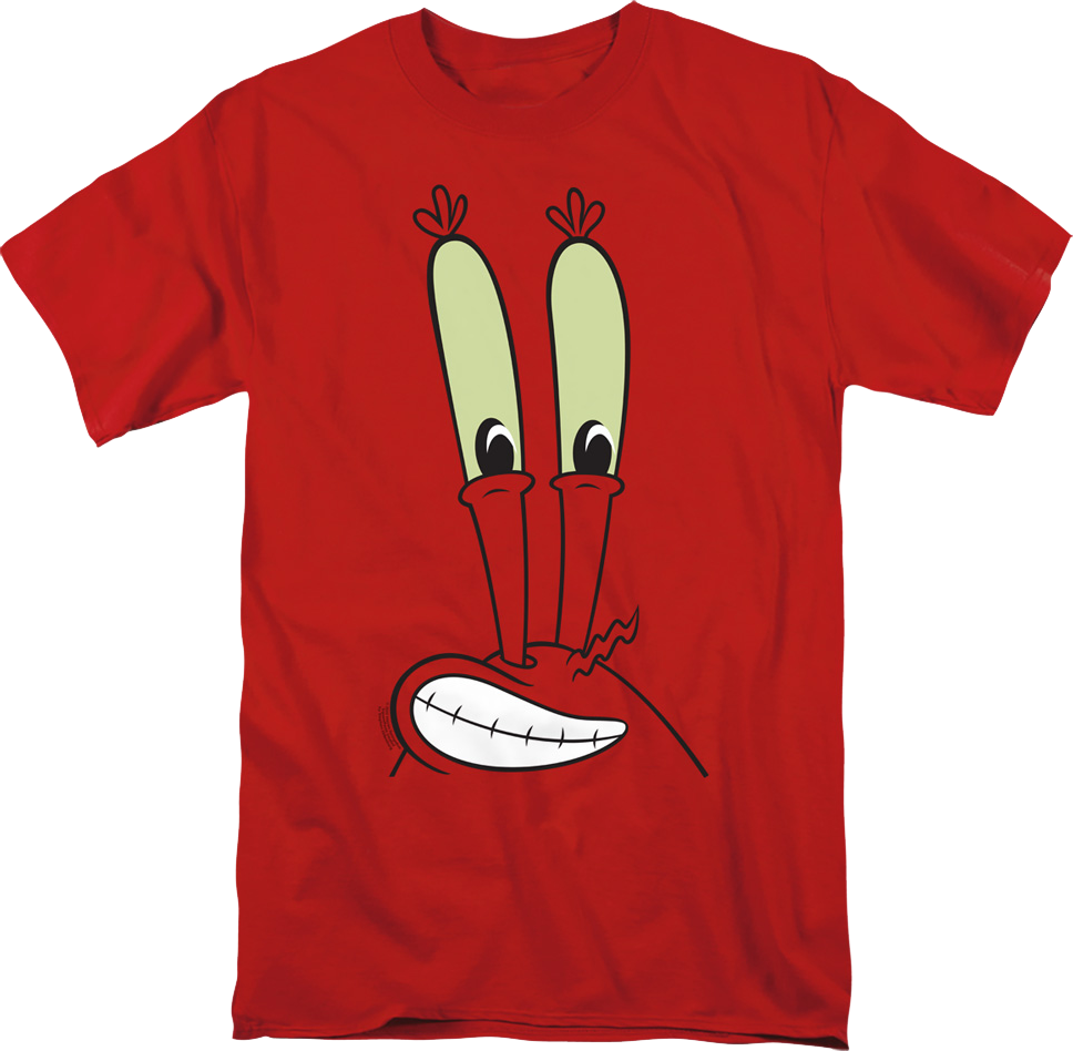 Mr. Krabs Face SpongeBob SquarePants T-Shirt product image 1