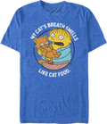 My Cat's Breath Smells Like Cat Food Simpsons T-Shirt product image 1