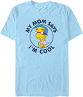 My Mom Says I'm Cool Simpsons T-Shirt product image 1