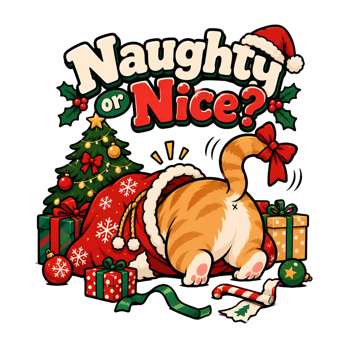 Naughty Or Nice Cat product image 3