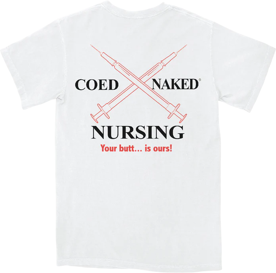 Nursing Coed Naked T-Shirt product image 1