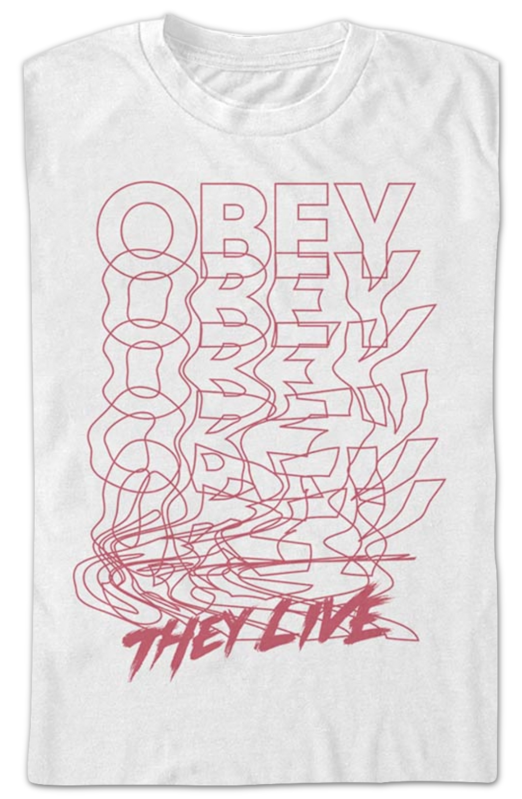 Obey Scribble They Live T-Shirt product image 2