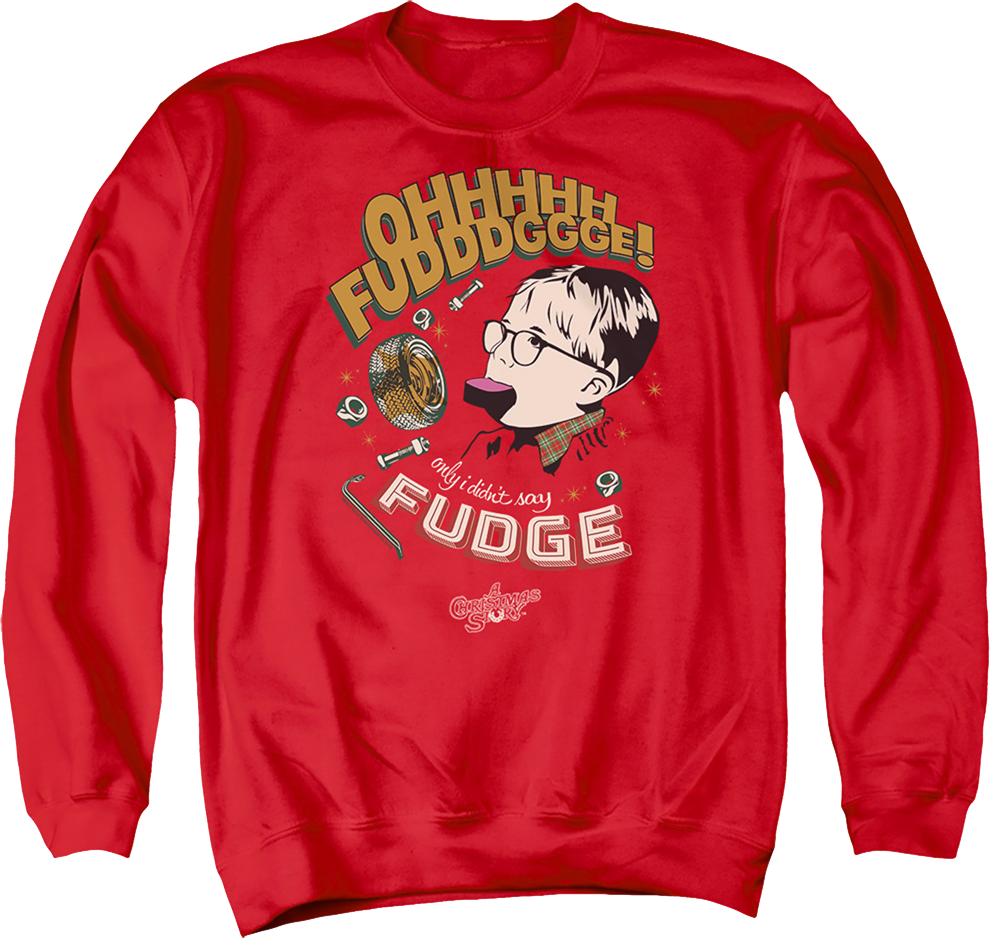 Oh Fudge Christmas Story Sweatshirt product image 1