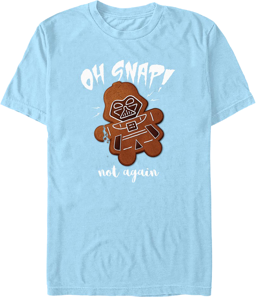 Oh Snap Darth Vader Star Wars T-Shirt product image 1