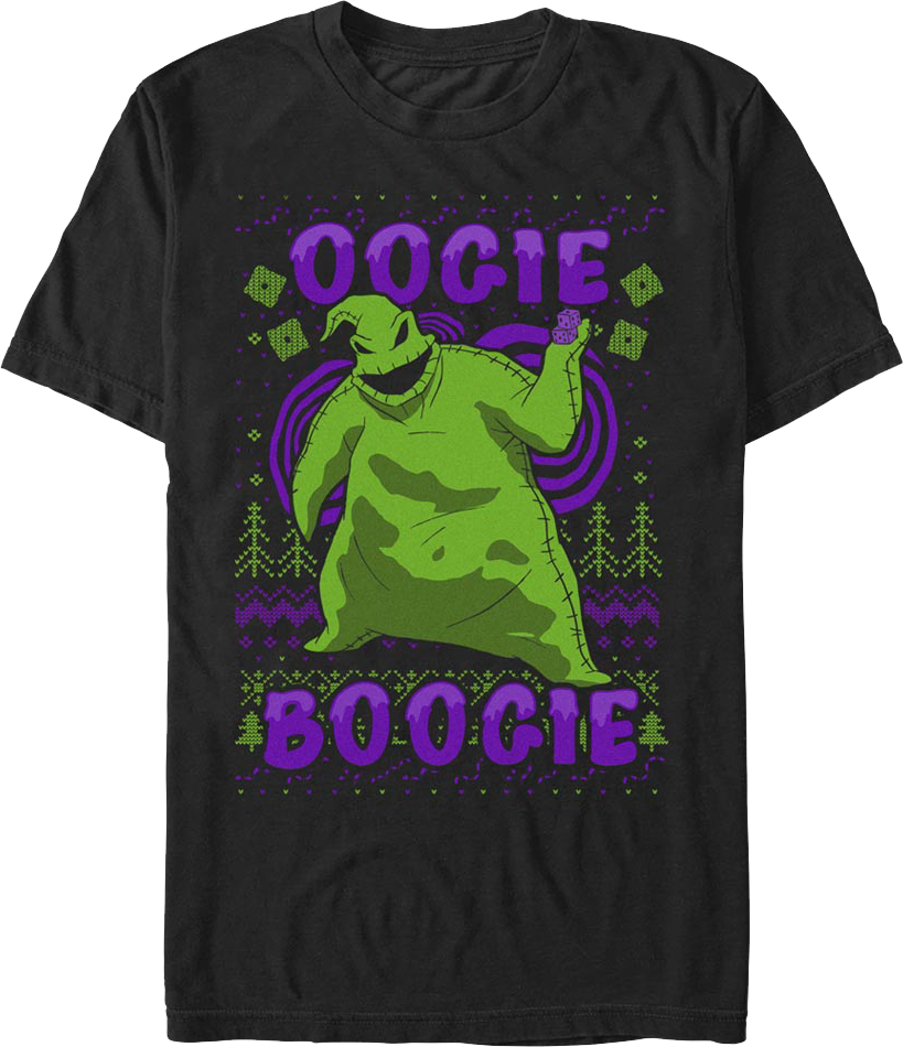Oogie Boogie Faux Ugly Sweater Nightmare Before Christmas product image 1