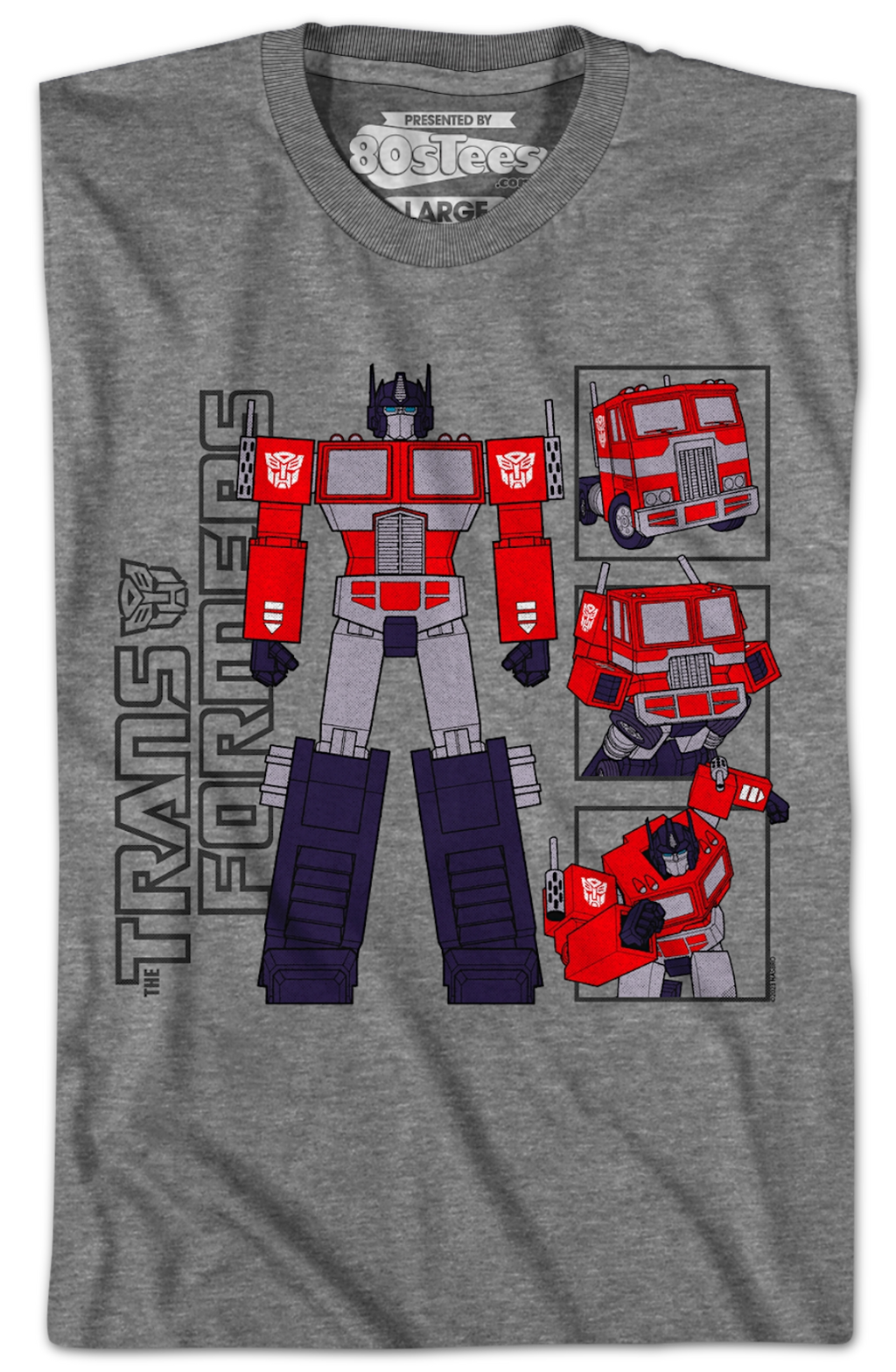 Optimus Prime True Leader Transformers T-Shirt product image 2