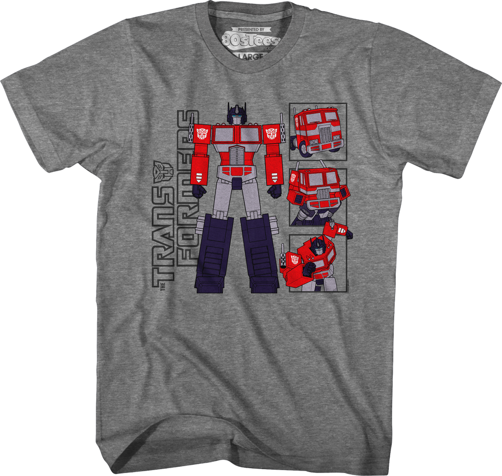Optimus Prime True Leader Transformers T-Shirt product image 1