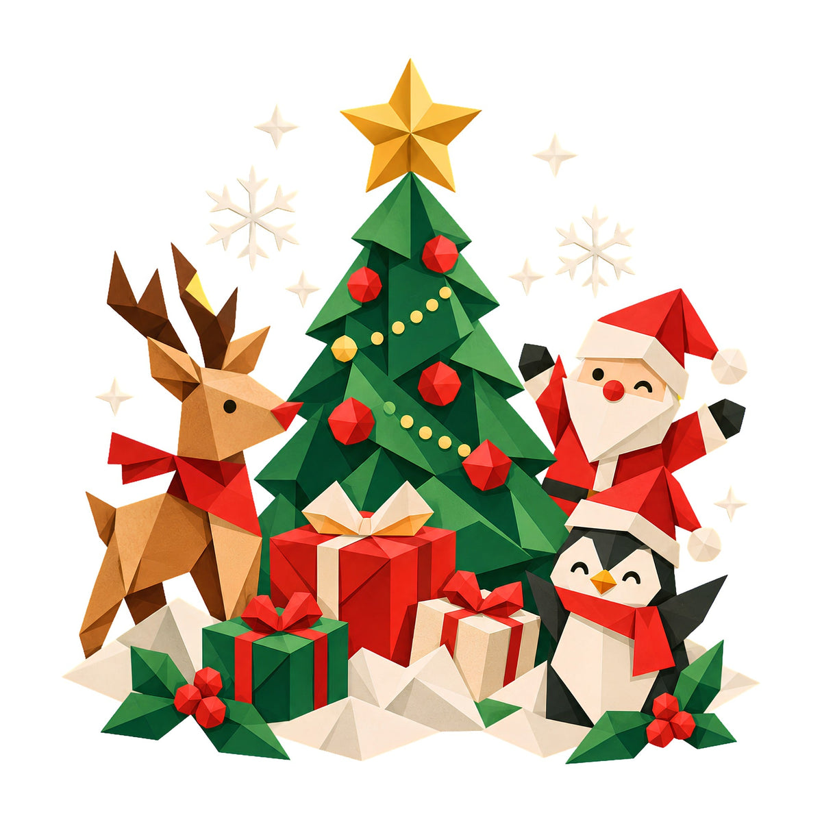 Origami Christmas Scene product image 3