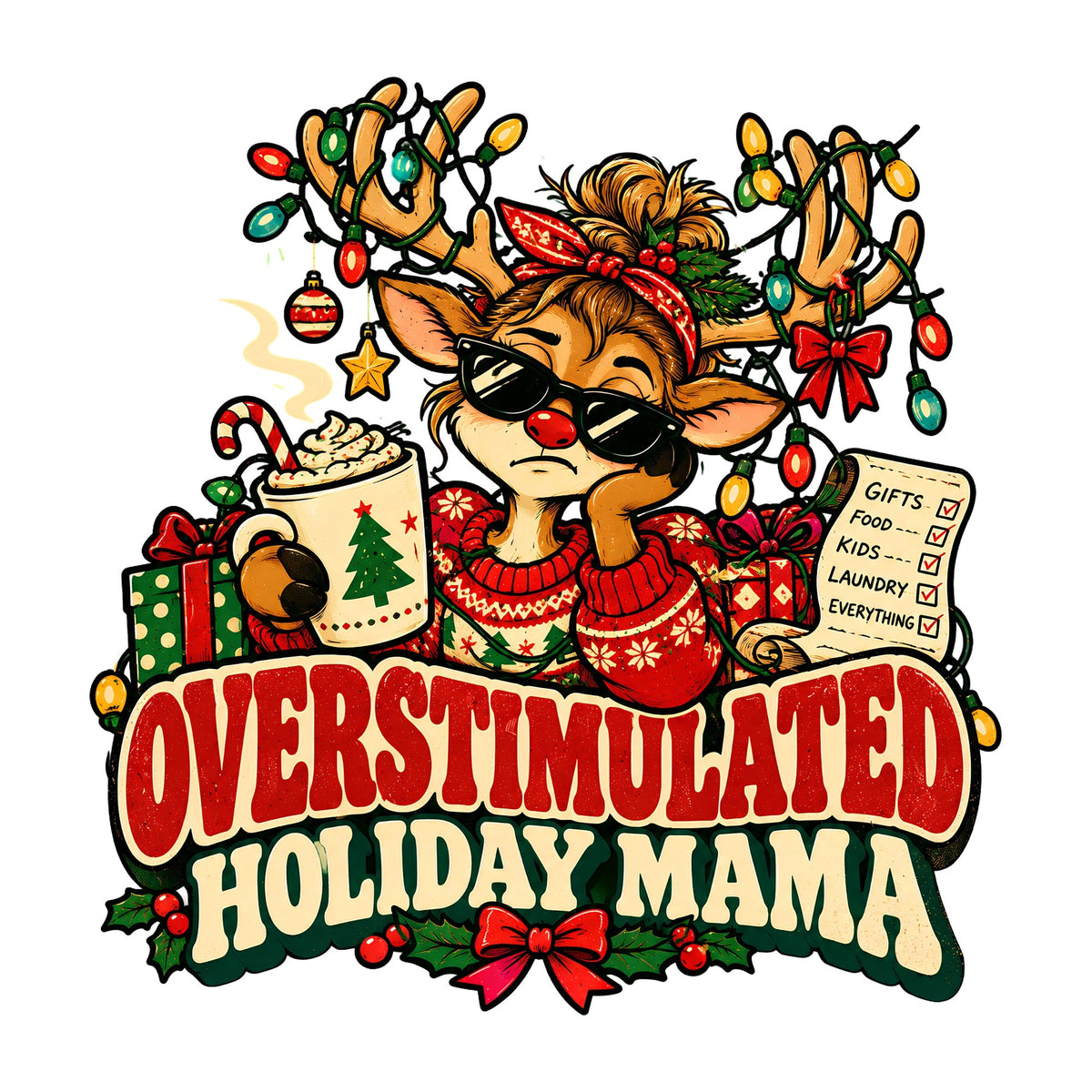 Overstimulated Holiday Mama product image 3