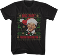 Pa-Rum Pum Faux Ugly Christmas Sweater Bing Crosby T-Shirt product image 1