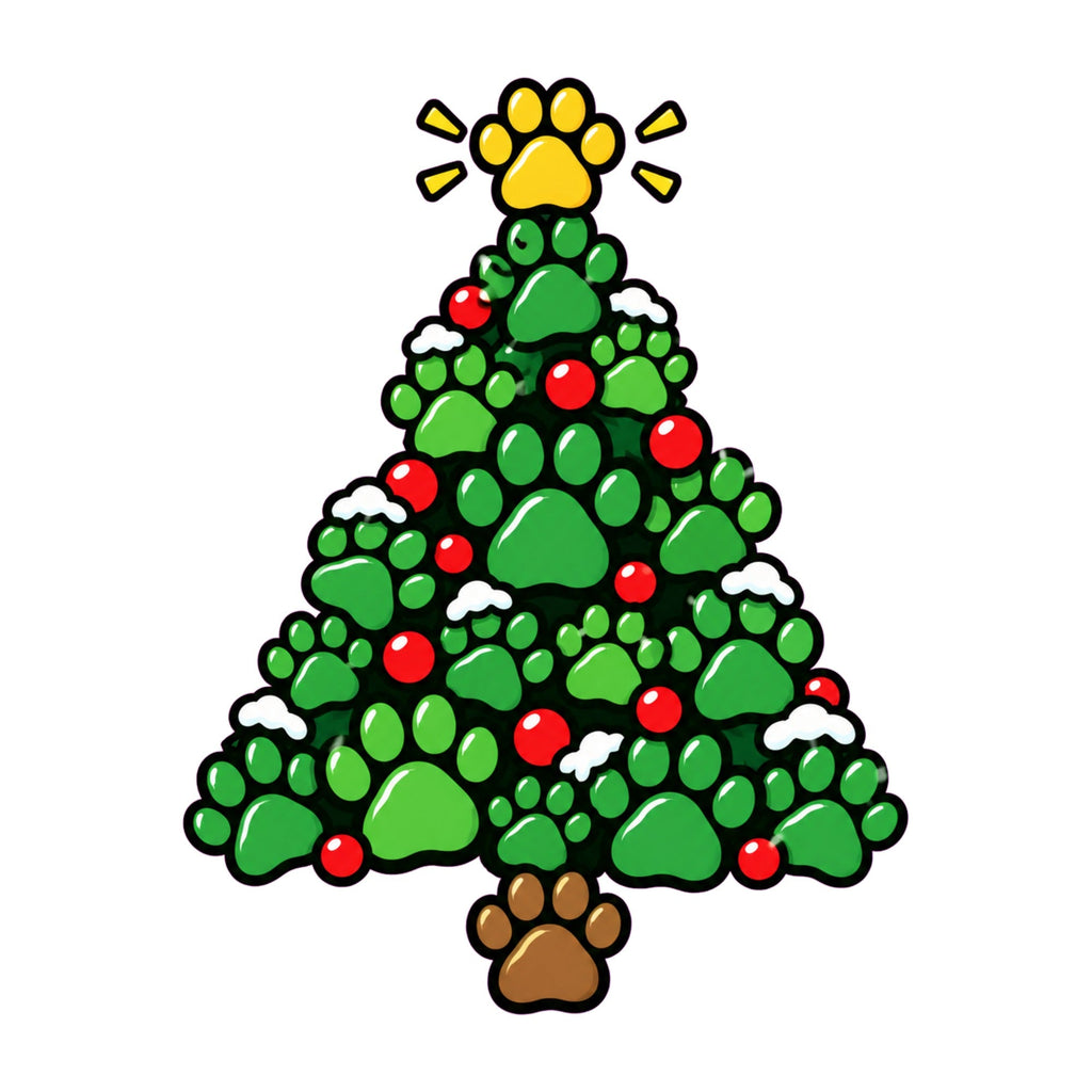 Paw Print Christmas Tree product image 3