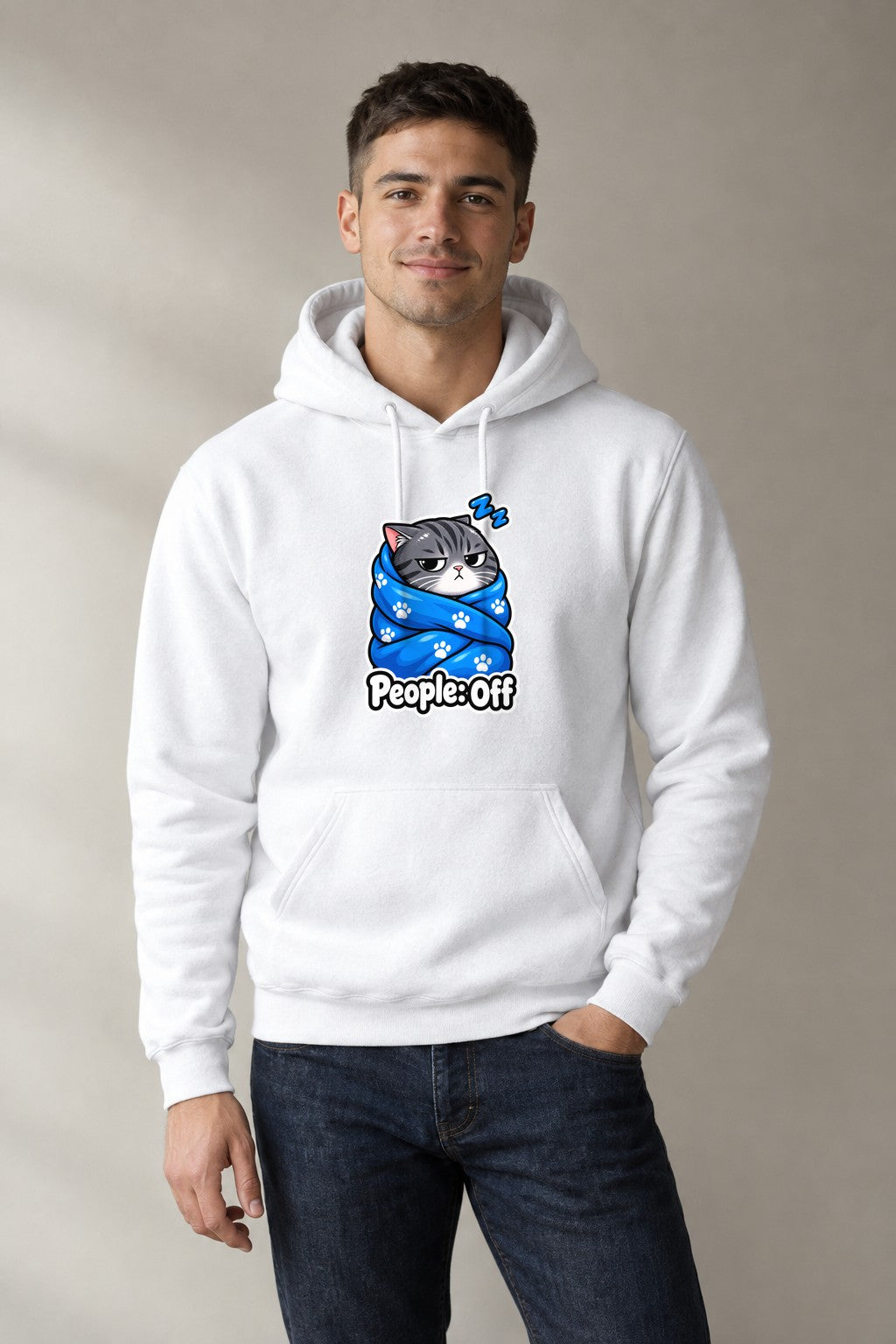 People Off Cat Blanket