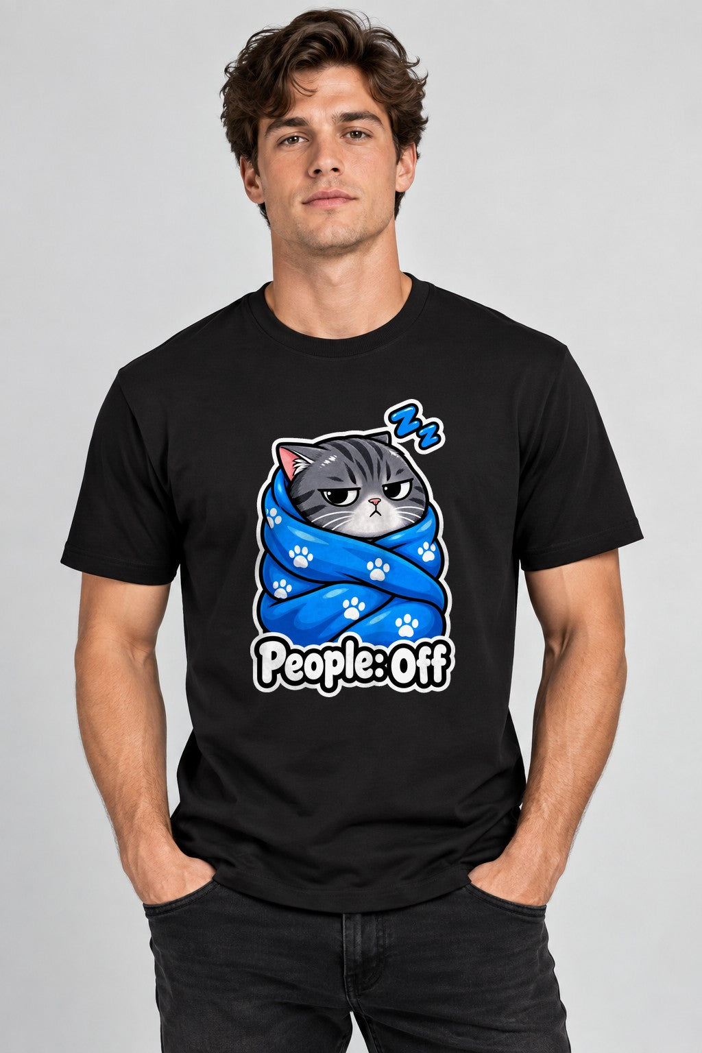 People Off Cat Blanket