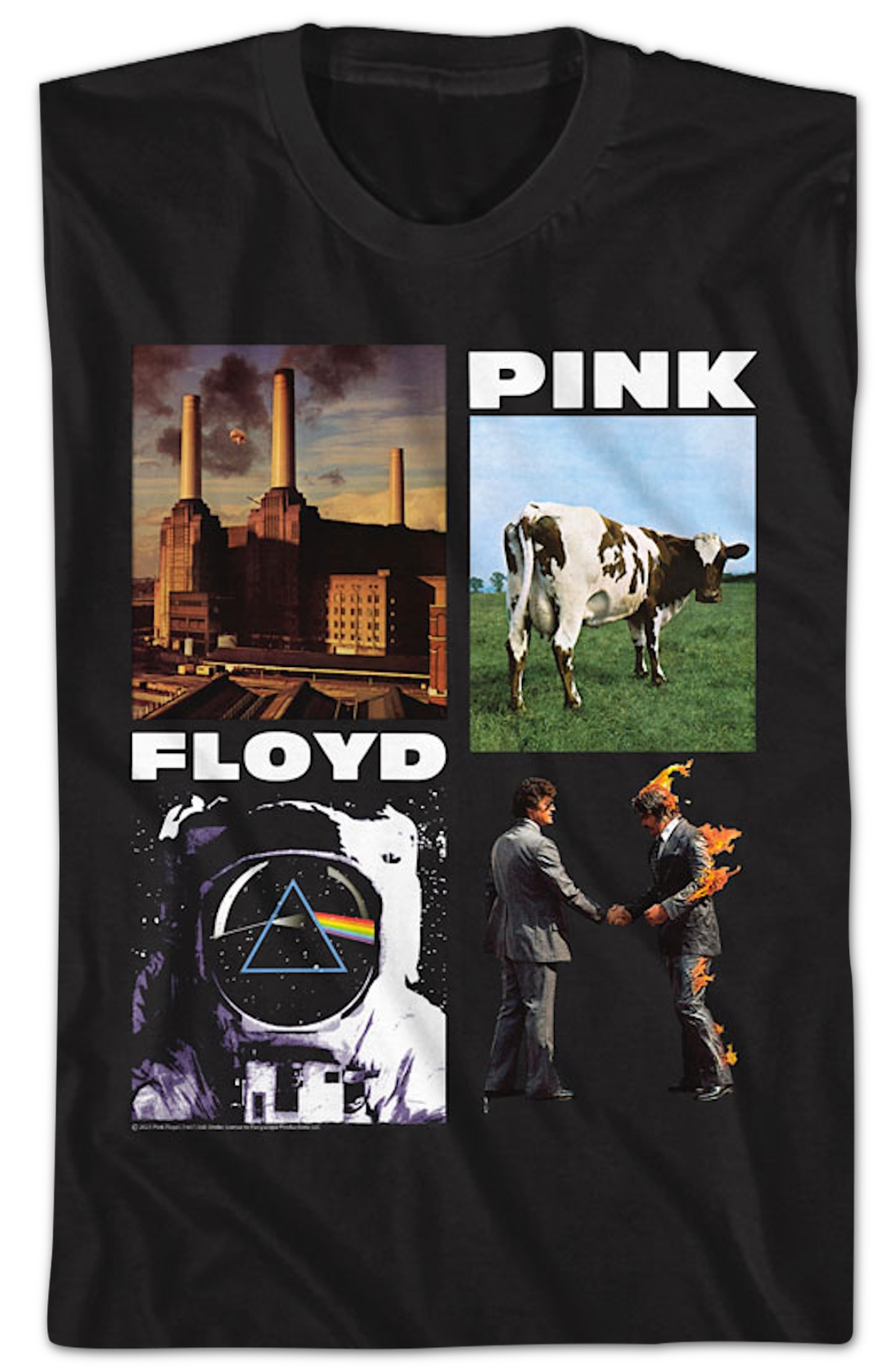 Photo Collage Pink Floyd T-Shirt product image 2
