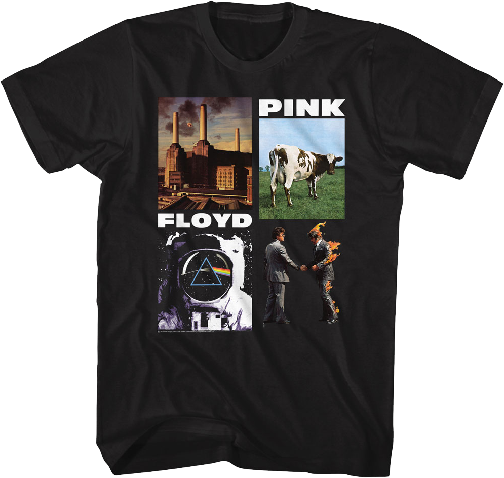 Photo Collage Pink Floyd T-Shirt product image 1