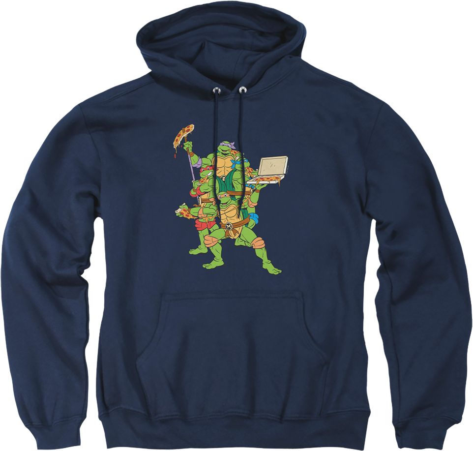 Pizza Party Teenage Mutant Nina Turtles Hoodie product image 1
