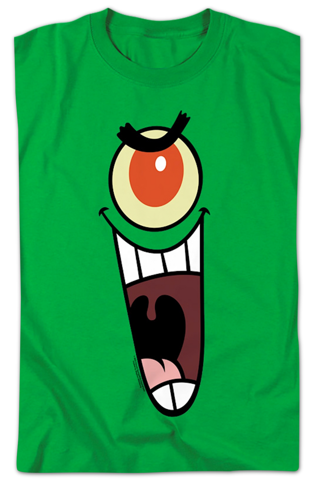 Plankton Face SpongeBob SquarePants T-Shirt product image 2