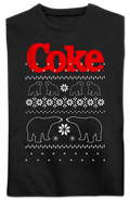 Polar Bear Outlines Faux Ugly Christmas Sweater Coca-Cola product image 1