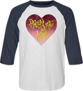 Pretty on the Inside Hole Raglan Baseball Shirt product image 1